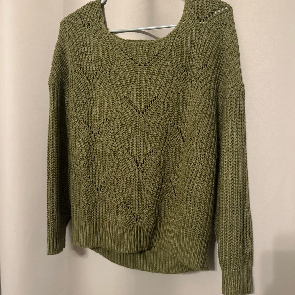 Olive Green Women's Sweater